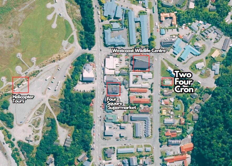 Two Four Cron Franz Josef Villa Екстериор снимка